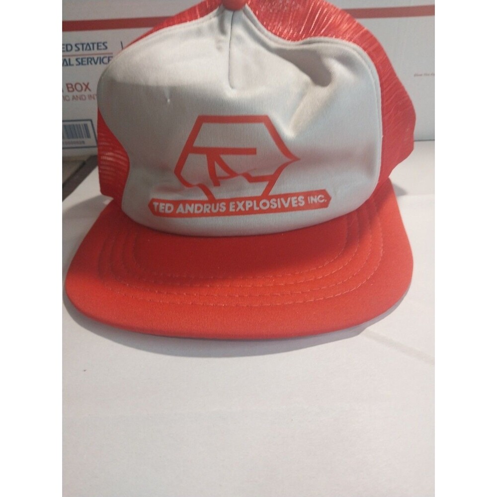 Vintage Ted Andrus Explosives Trucker Hat